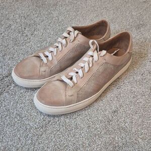 Frye Astor Low Lace Leather Sneakers Size 11D